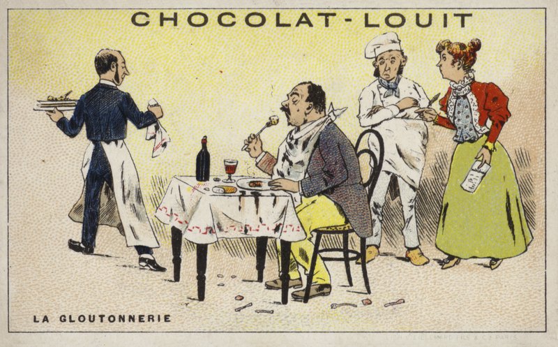 Gluttony by French School