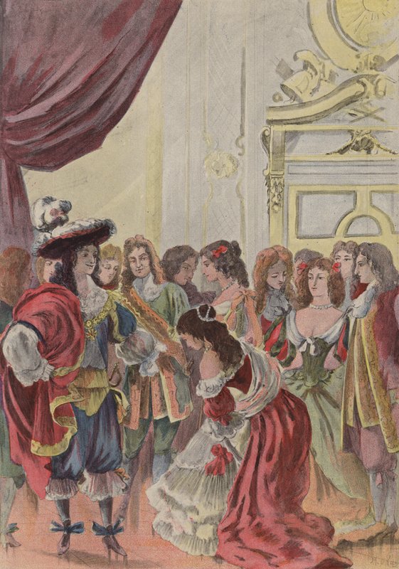 The Presentation at Court by French School