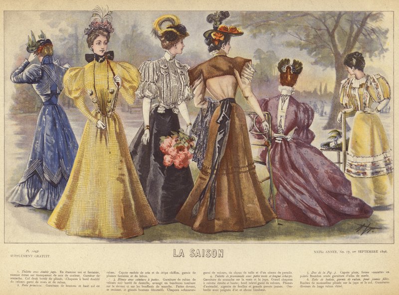 The Season Fashions by French School