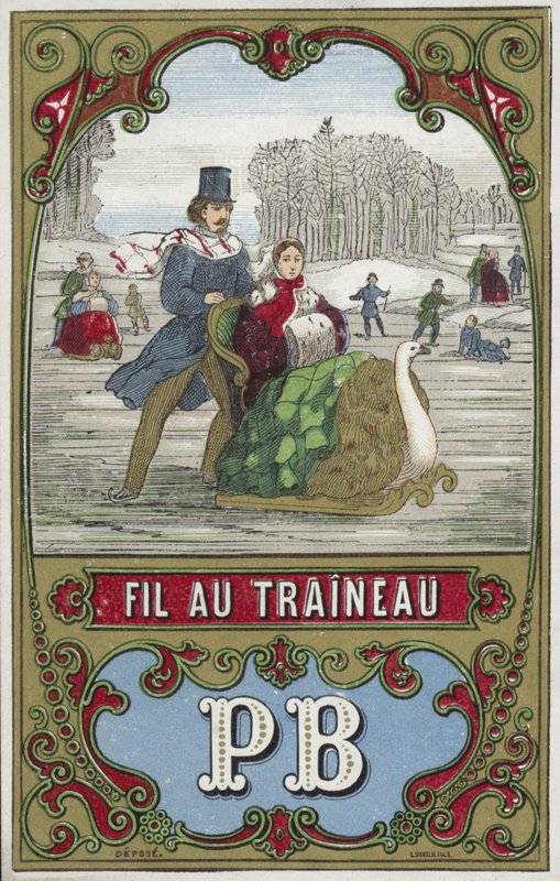 Label for Sledge thread by French School