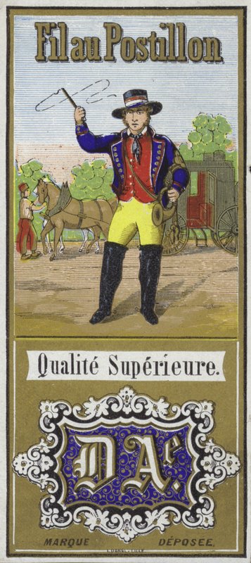 Label for coachman