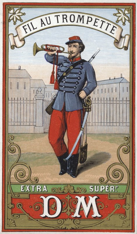 Label for trumpeter
