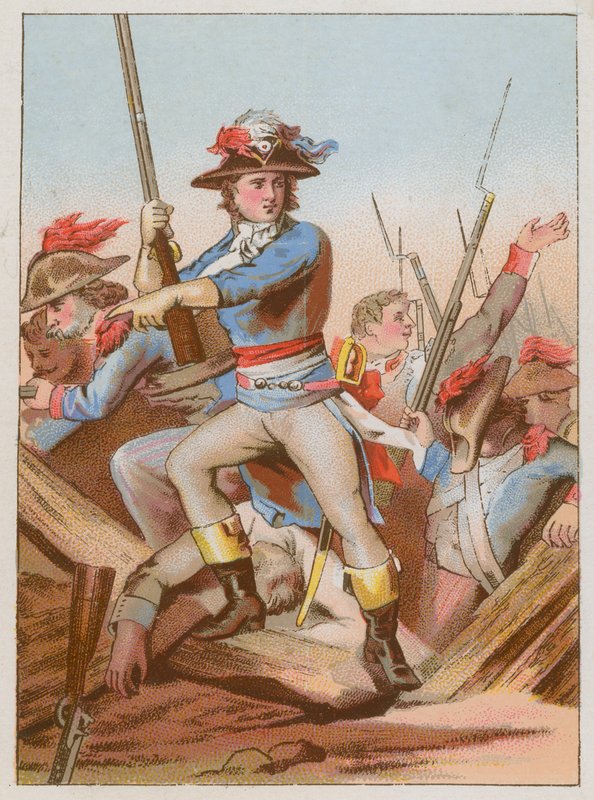 Lazare Carnot in the Revolutionary Wars by French School