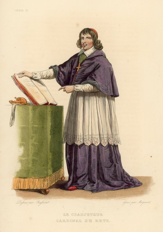 Coadjutor, Cardinal de Retz by French School