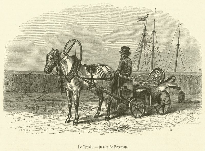 The Troski (engraving) by French School