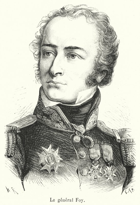 General Foy (engraving) by French School