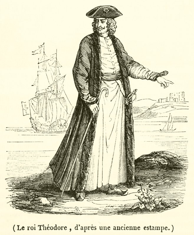 King Theodore by French School