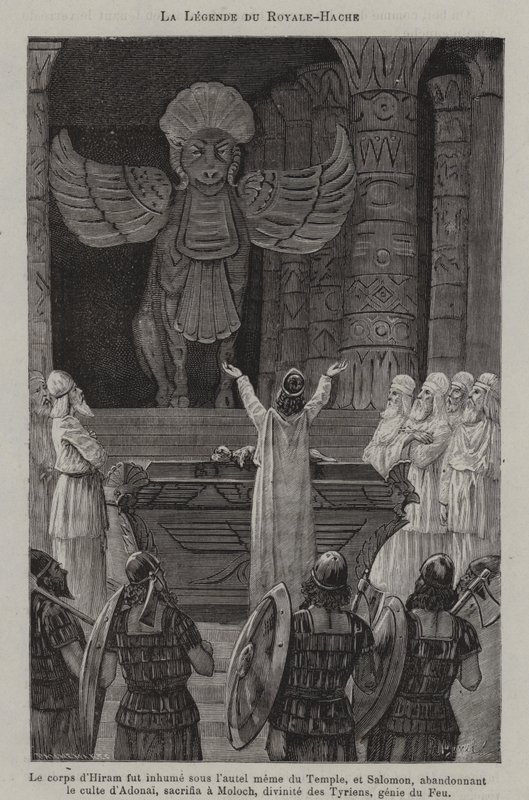 Legend of the Royal Axe by French School