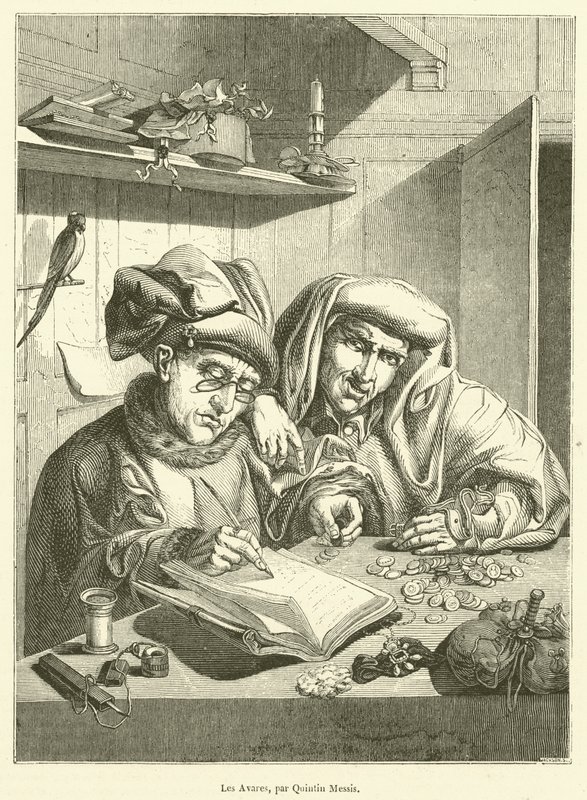 The Misers by French School