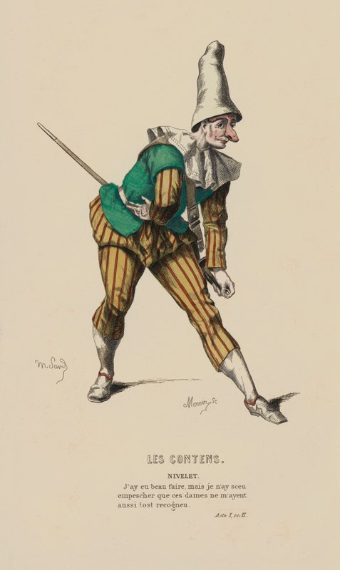 The Contented Ones, Nivelet by French School