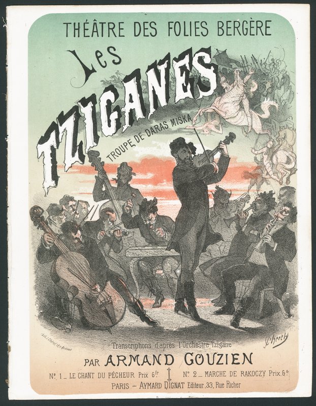 The Gypsies by French School