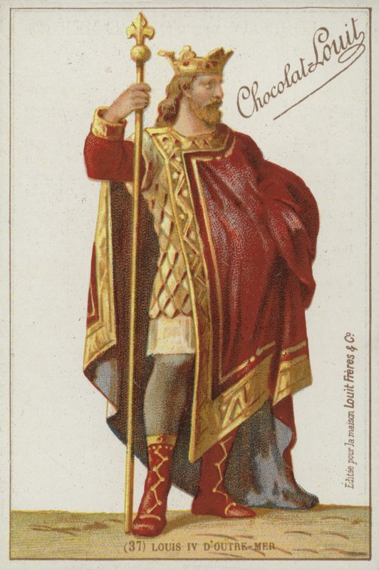 Louis IV of Outremer by French School