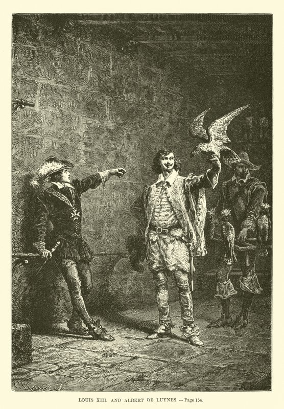 Louis XIII and Albert de Luynes by French School