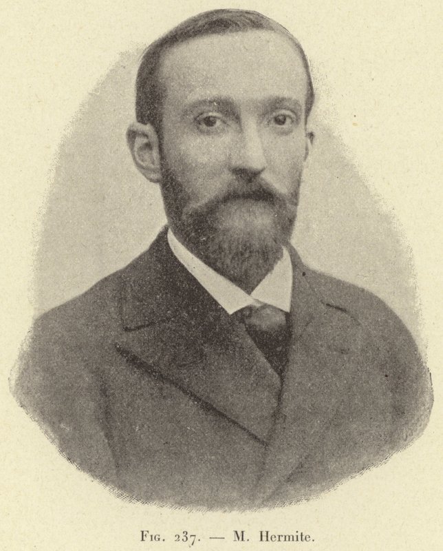 M Hermite (engraving) by French School