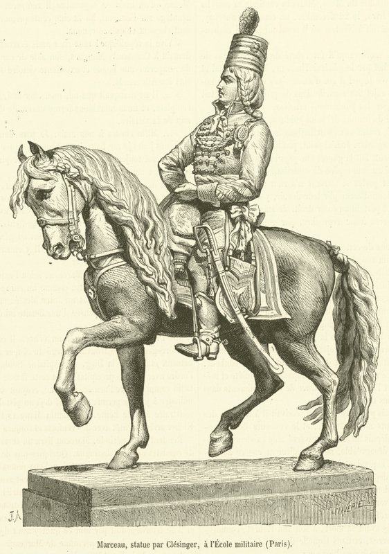Marceau (engraving) by French School