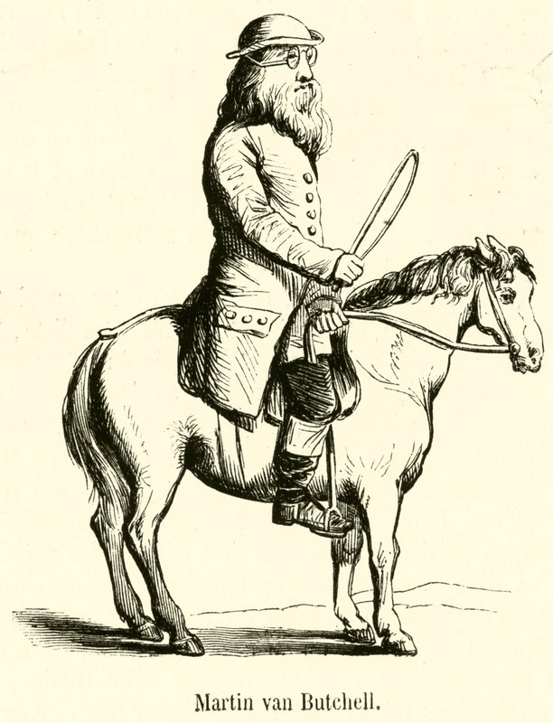 Martin van Butchell (engraving) by French School