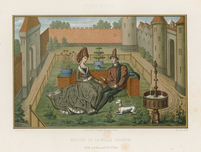 Maugris and Oriadne by French School