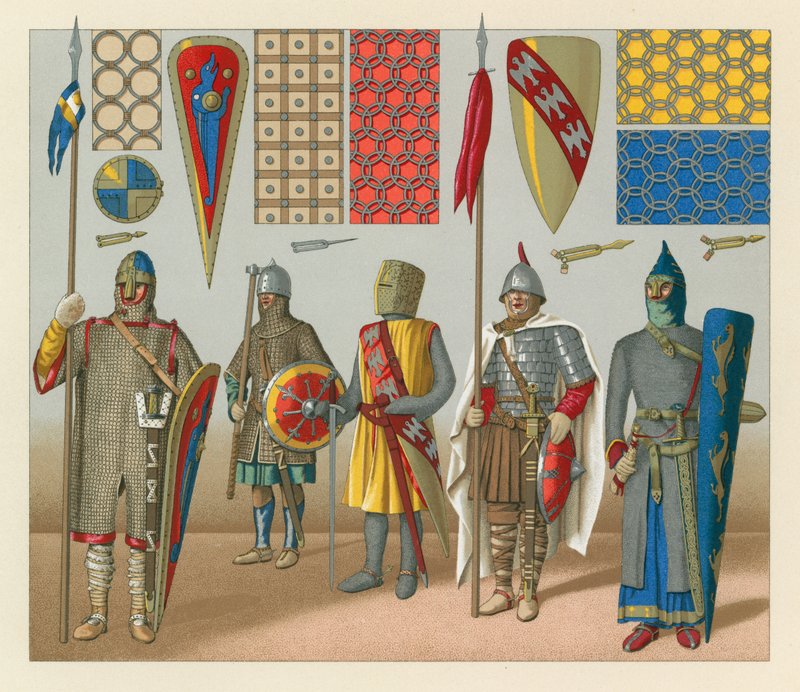 Middle Ages Costume by French School