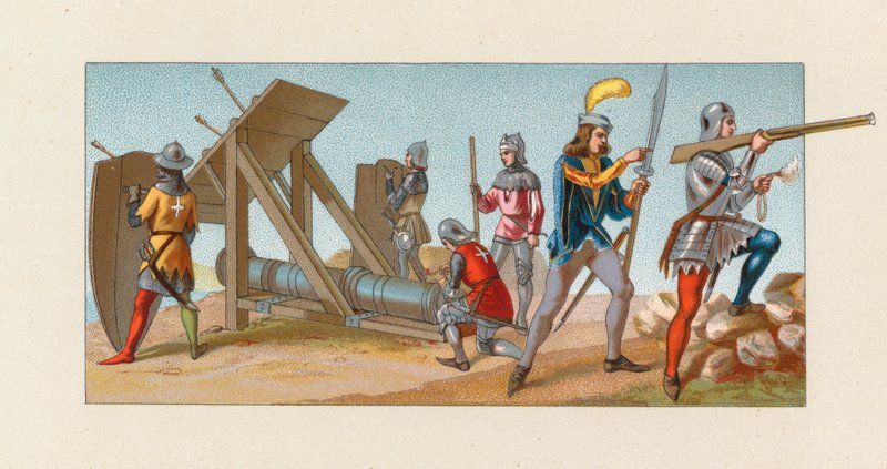 Middle Ages Costume by French School