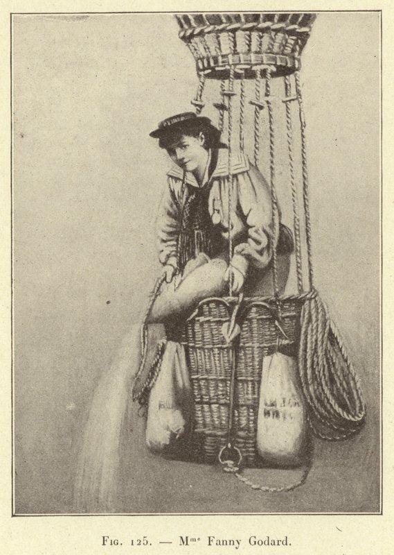 Mme Fanny Godard (engraving) by French School