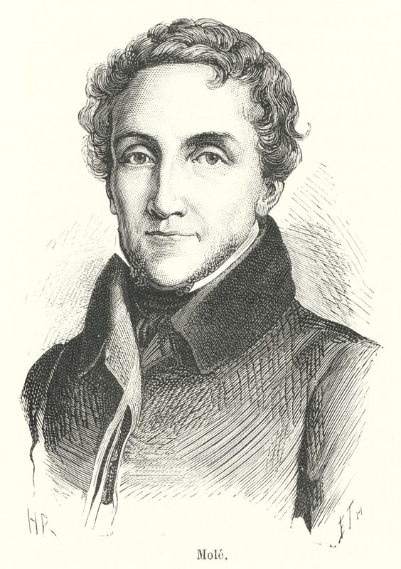 Mole (engraving) by French School