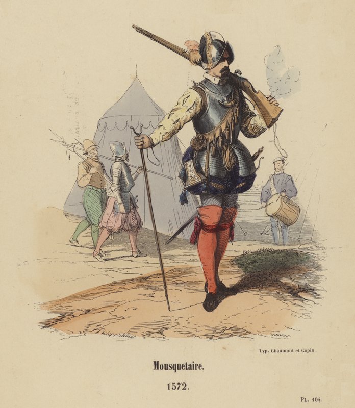 Musketeer by French School