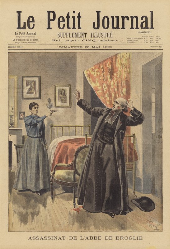 Murder of the Abbe de Broglie by French School