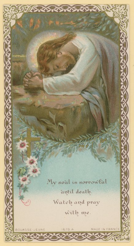 My Soul is Sorrowful Until Death by French School