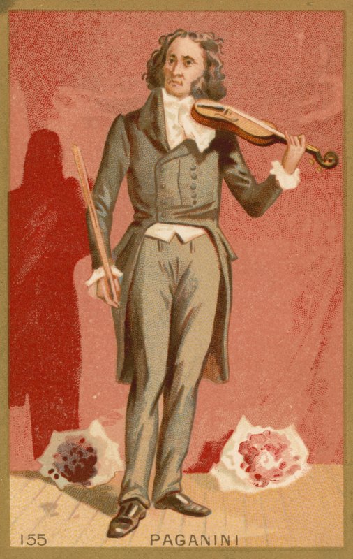 Niccolo Paganini, Italian Violinist and Composer by French School