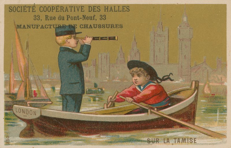 On the Thames by French School