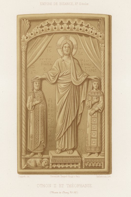 Otto II and Theophanu by French School