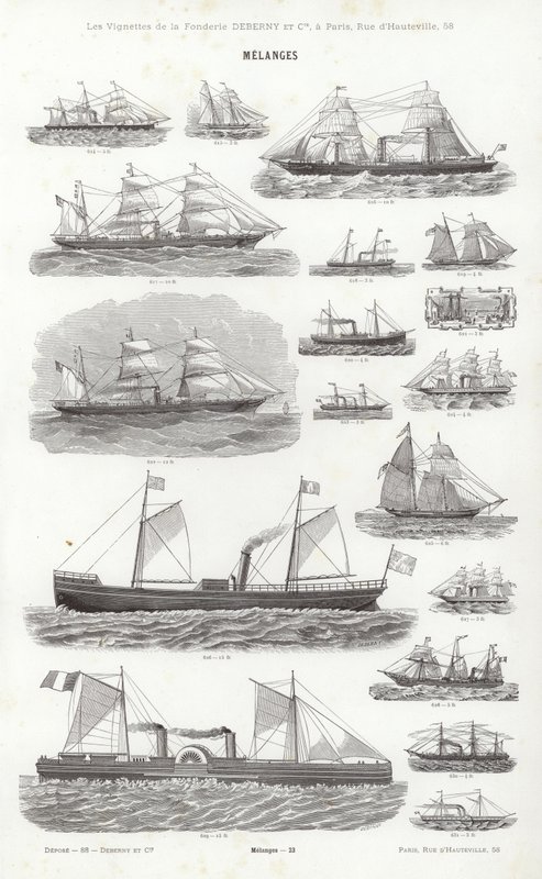 Page from Vignettes Typographiques by French School