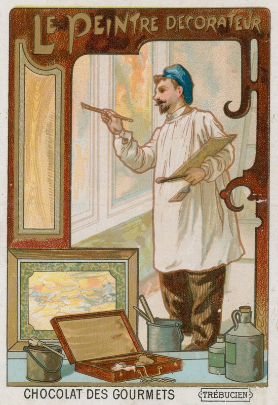 Painter and decorator by French School