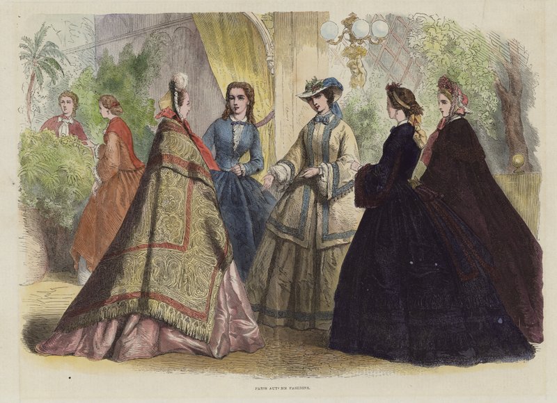 Paris Autumn Fashions by French School