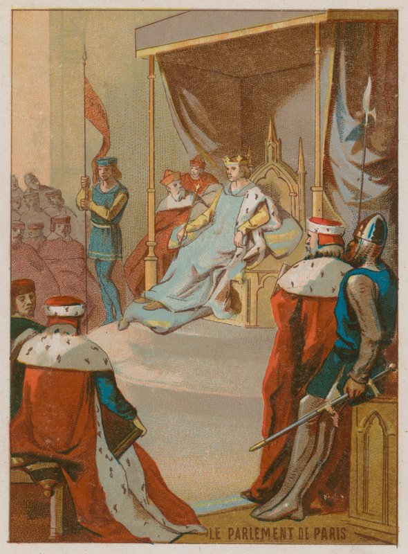 Parlement of Paris by French School