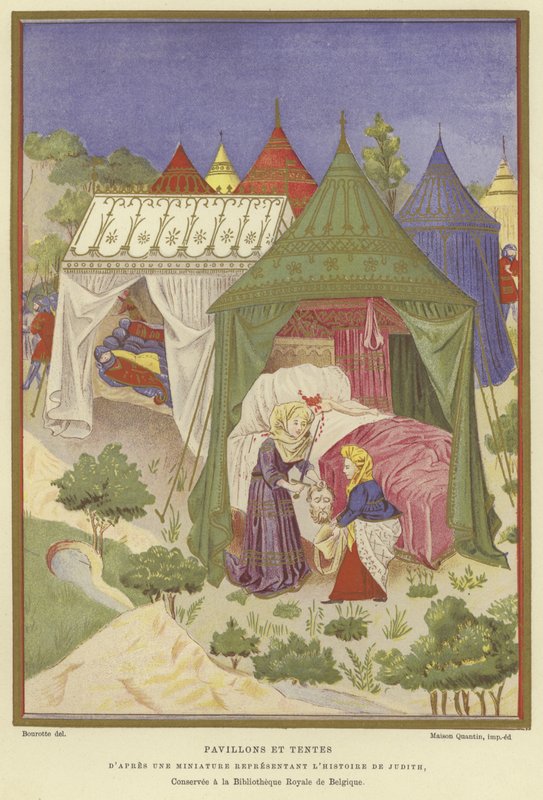 Pavilions and Tents by French School