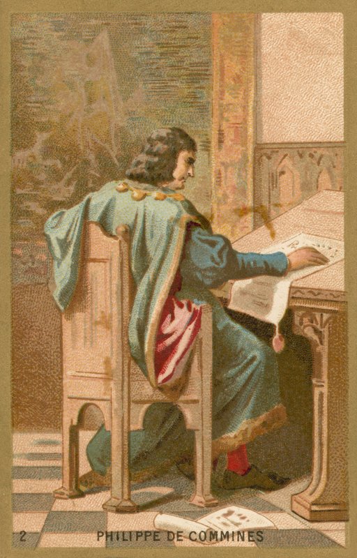 Philippe de Commines, Flemish Writer and Diplomat by French School