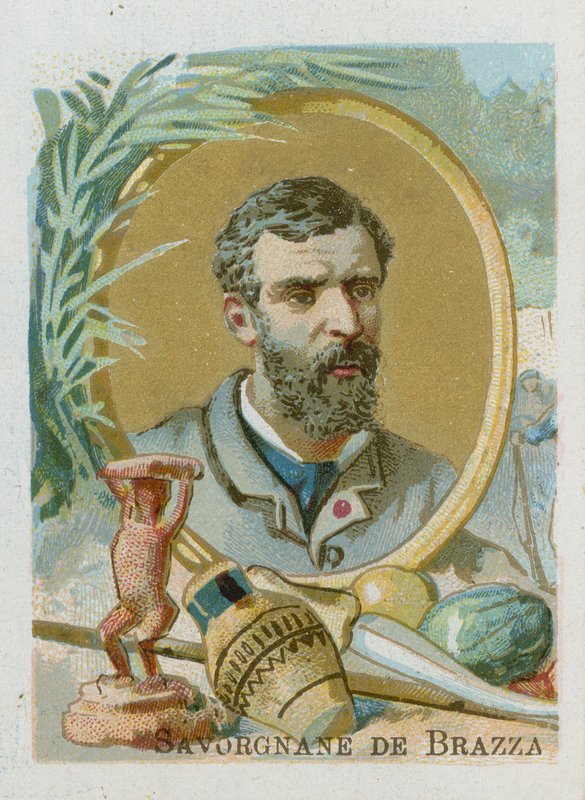 Pierre Savorgnan de Brazza by French School