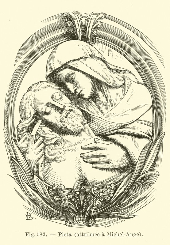 Pietà by French School