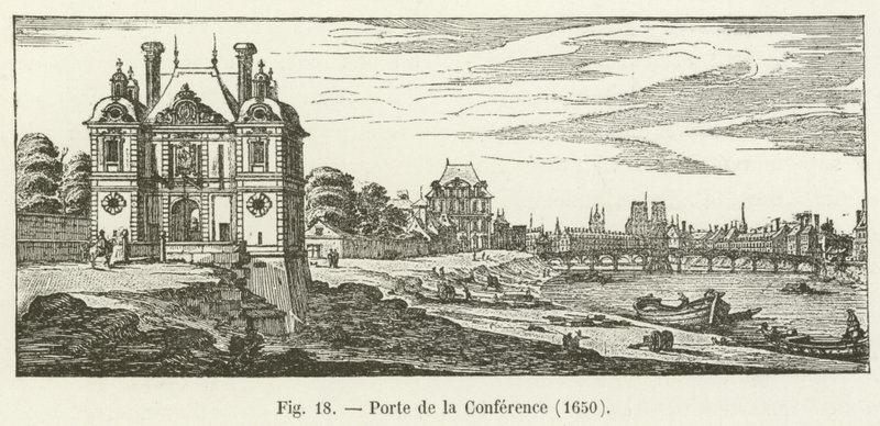 Conference Gate, 1650 by French School