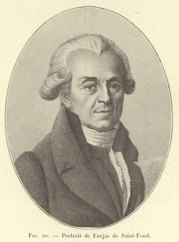 Portrait of Faujas de Saint-Fond by French School