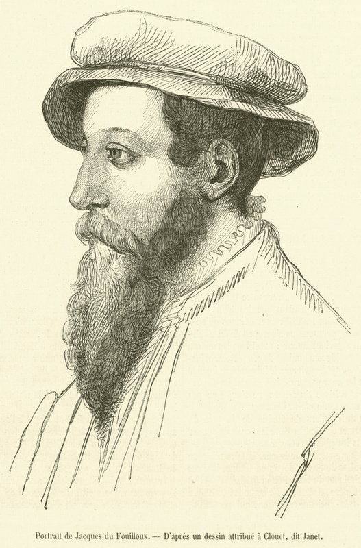 Portrait of Jacques du Fouilloux by French School