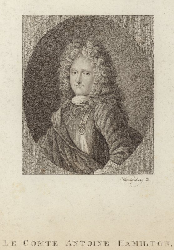 Portrait of Anthony Hamilton by French School