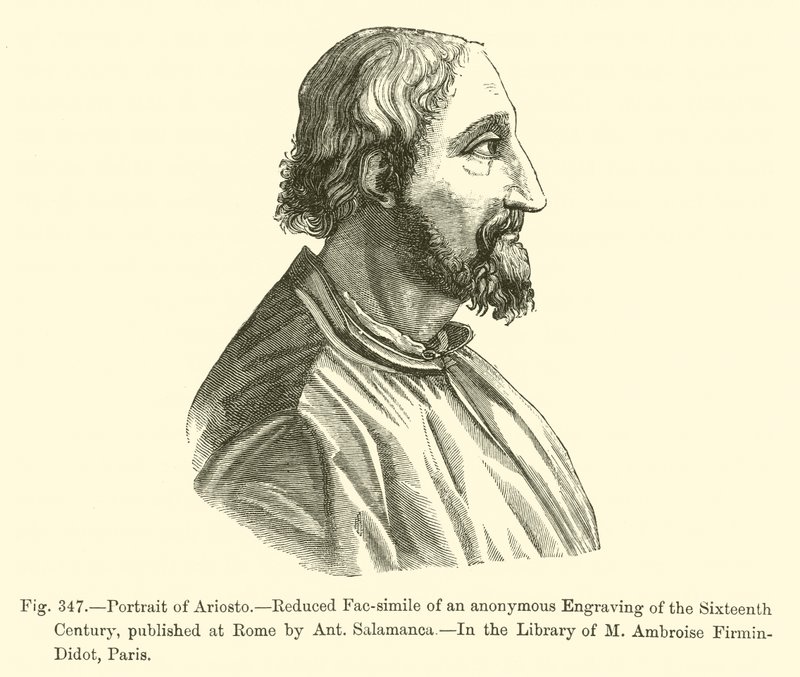 Portrait of Ariosto by French School