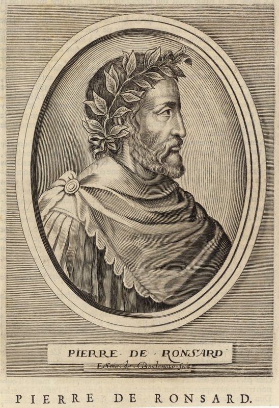 Portrait of Pierre de Ronsard by French School