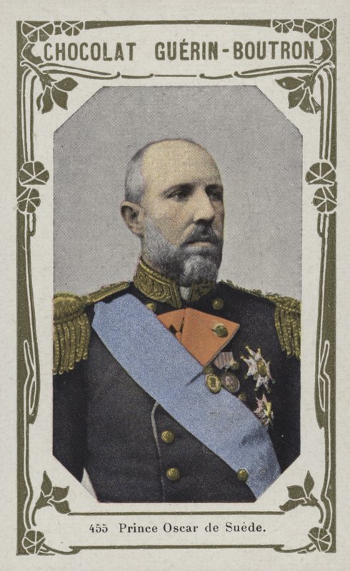 Prince Oscar of Sweden by French School