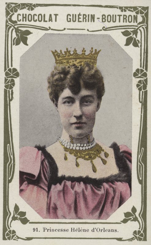 Princess Helene of Orleans by French School