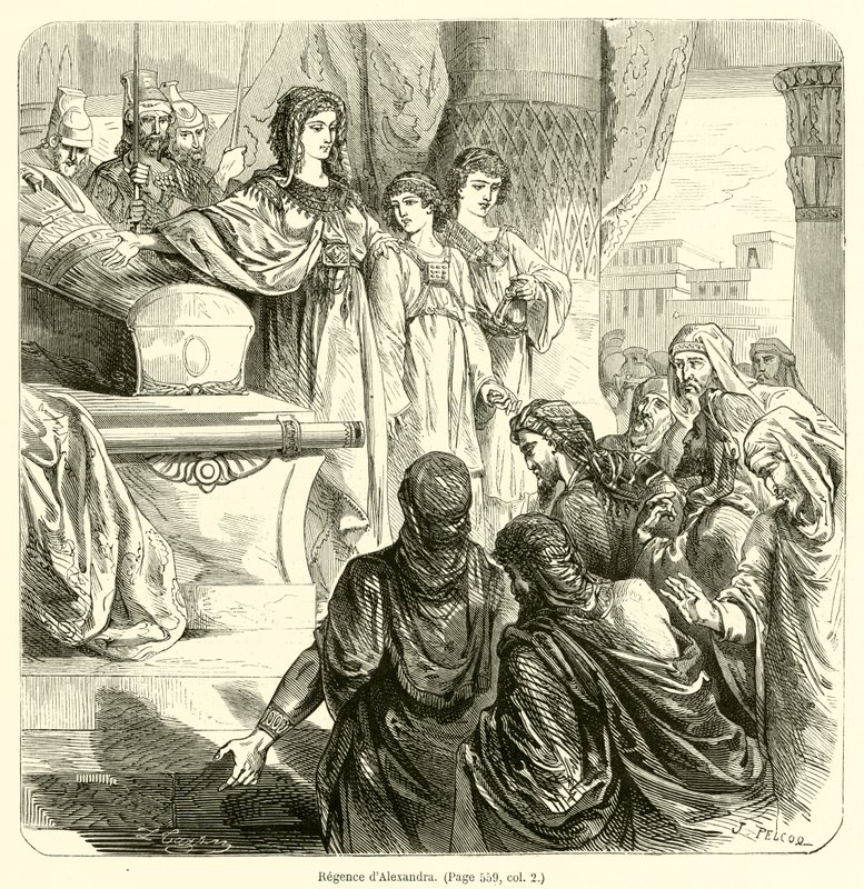 Regency of Alexandra by French School