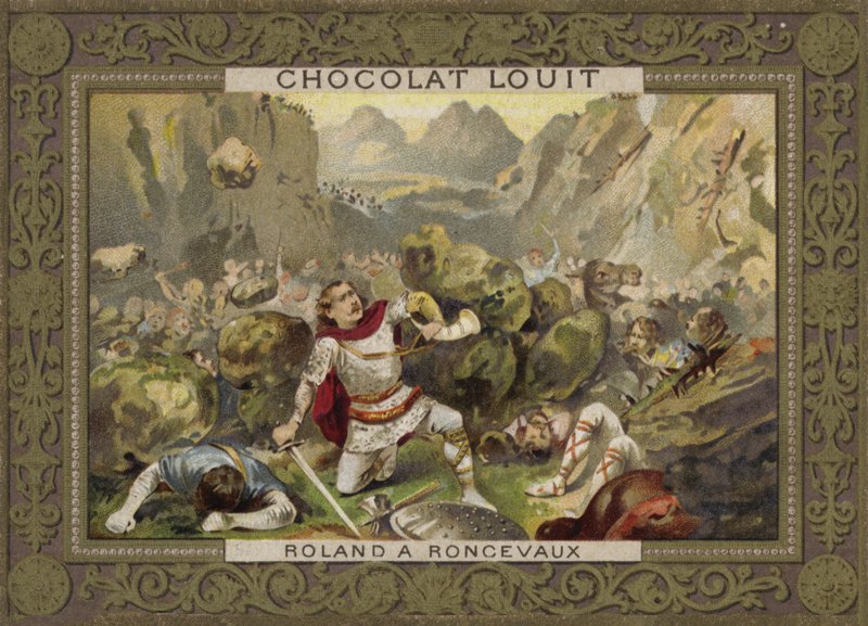 Roland at Roncevaux by French School