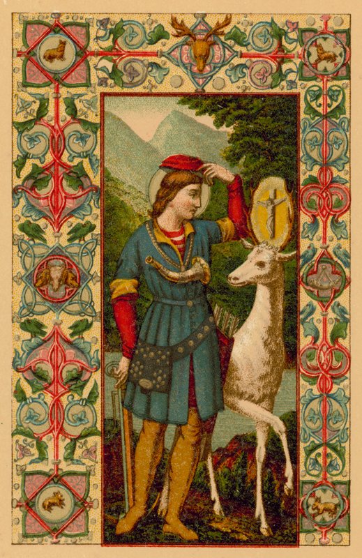 Saint Hubert by French School